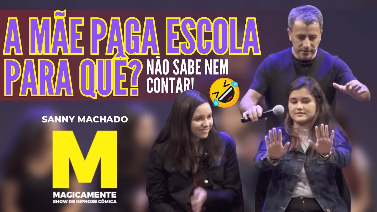 SANNY MACHADO | eu no SHOW HIPNOSE MAGICAMENTE - MIX