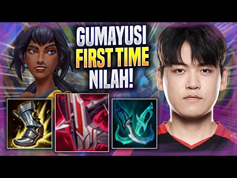 GUMAYUSI FIRST TIME PLAYING NEW CHAMPION NILAH! - T1 Gumayusi Plays Nilah ADC vs Zeri! | Season 2022