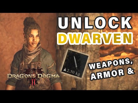 Unlock Dwarf Brokkrs Smithy | Dulled Steel, Cold Forge Quest Walkthrough ► Dragon's Dogma 2