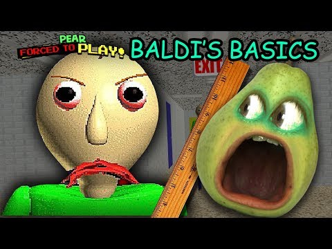 Pear FORCED to play BALDI'S BASICS!