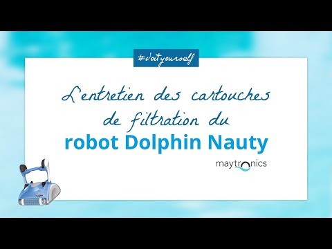 Découvrez comment entretenir les cartouches de votre robot Dolphin Nauty