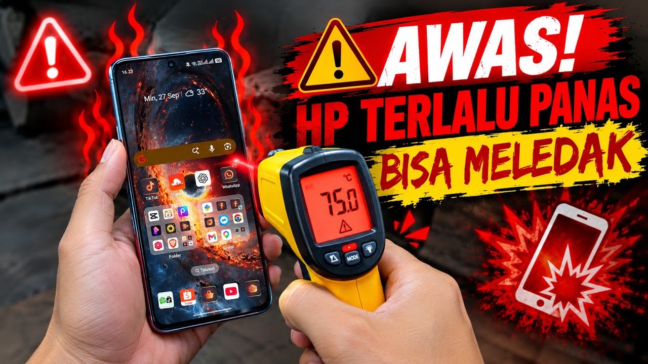 Cara Mengatasi HP yang Tiba-Tiba Panas | Penyebab dan Cara Menormalkan Suhu HP dengan Aman