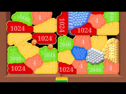 Merge The Jelly 2048 vs jelly cubes 2048 - Blob merge 3d Gameplay new update level part #3
