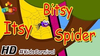 Itsy Bitsy Spider Incy Wincy Spider - - Nursery Rhymes | Play School Songs | Easy To Learn