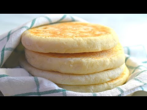 Easy Turkish Flatbread in Less than 1 hour|Easy Village Style Bread Bazlama; Easy No knead Flatbread