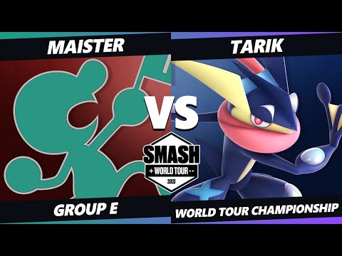 SWT Championship Group E - Maister (Game & Watch) Vs. Tarik (Greninja) SSBU Ultimate Tournament