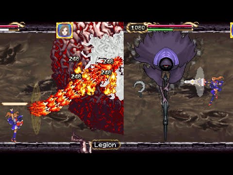 Castlevania: Portrait of Ruin Boss Rush (No Damage, All Courses, Charlotte)