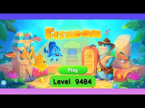Fishdom game level 9484 #fishdom #youtube
