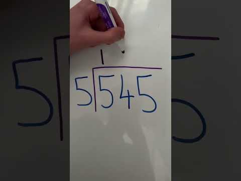 How YOU can divide WITHOUT A Calculator #viral #maths