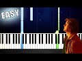 Lewis Capaldi - Before You Go - EASY Piano Tutorial by PlutaX