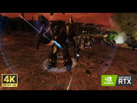 Warhammer 40K Dawn Of War Ultimate Apocalypse Mod: Space Marines VS Tyranids | 4K