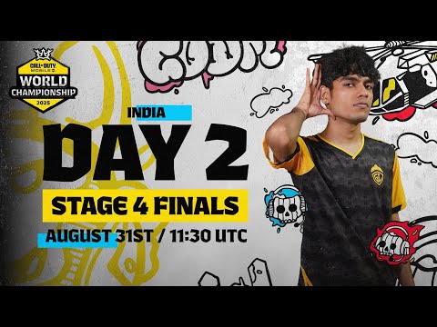 Call of Duty®: Mobile 2025 World Championship - India Stage 4 Finals - Day 2 - English