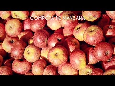 Compota de manzana