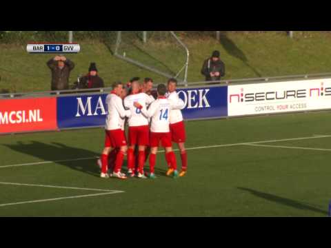 Samenvatting van de wedstrijd Barendrecht - GVVV