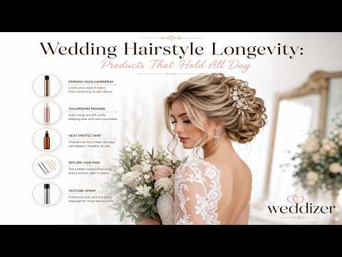 Top Bridal Hair Products That Keep Your Wedding Hairstyle Perfect ALL DAY!