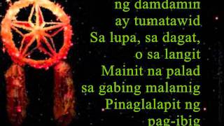 Da Best ang Pasko ng Pilipino with Lyrics by Maria Aragon