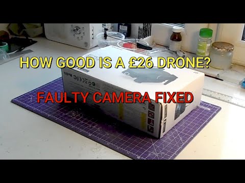 How good was a $35 FPV Drone? EACHINE E520 with 4K Video Camera (NOT 4K?) Out of focus lens fix