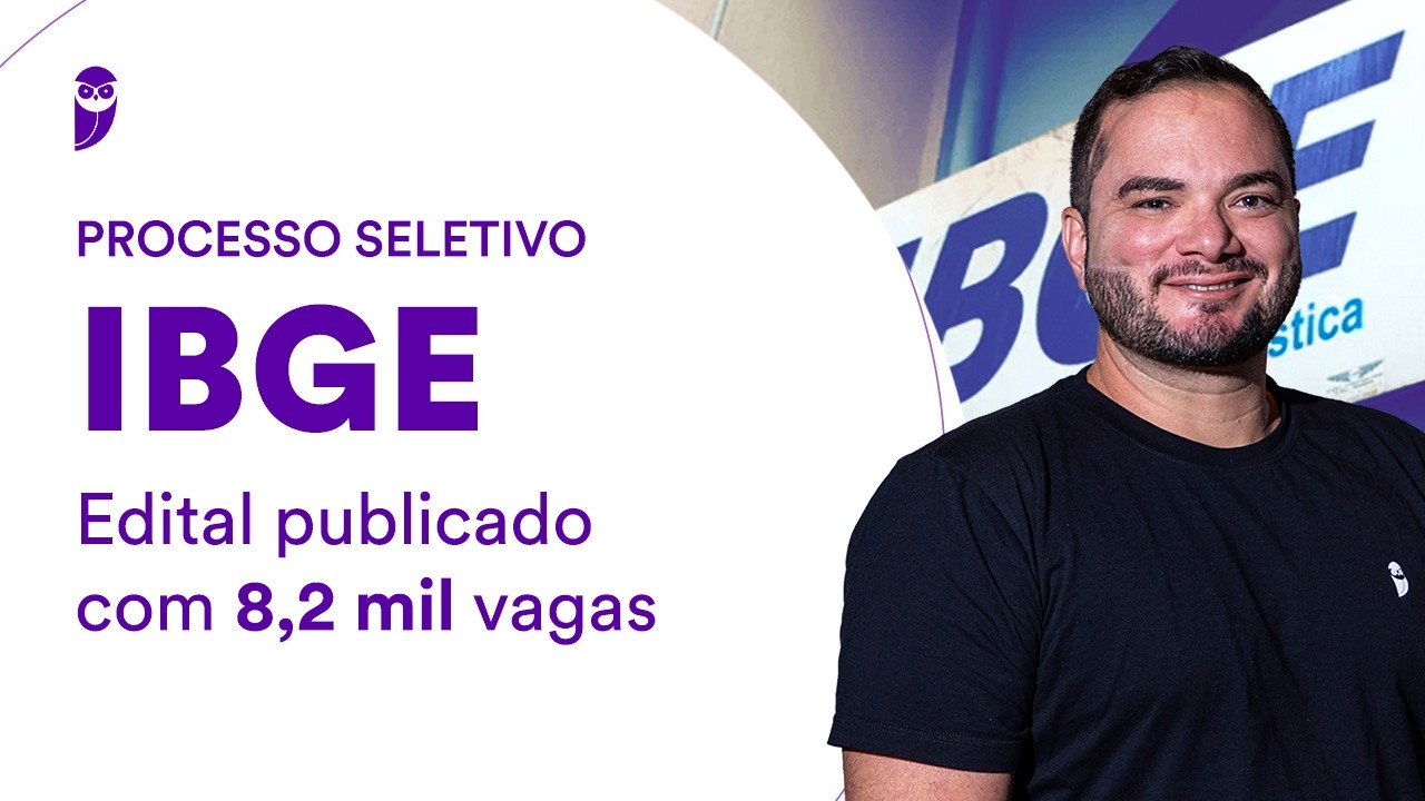 Processo Seletivo IBGE: Edital publicado com 8,2 mil vagas