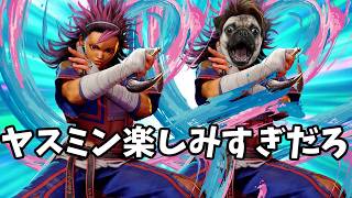 【ストリートファイター6】ヤスミンが楽しみすぎて発狂