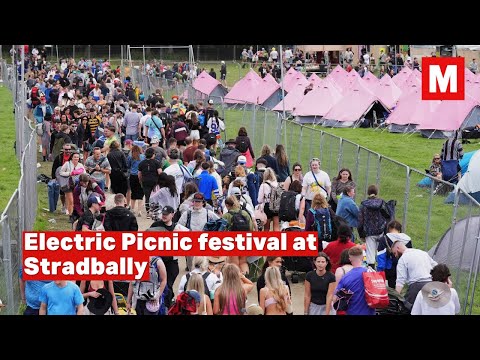 Music fans arrive in Stradbally for Electric Picnic festival