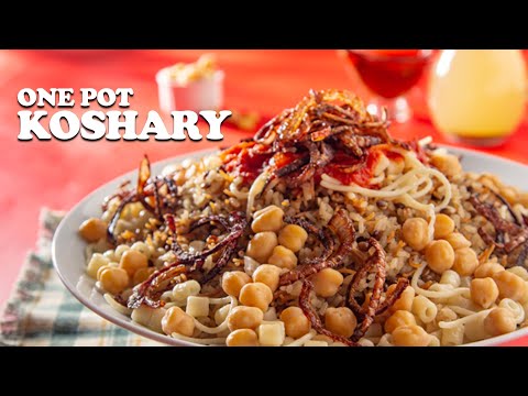 Easy One Pot Egyptian Koshary