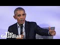 Barack Obama takes on 'woke' call-out culture: 'That's not activism'