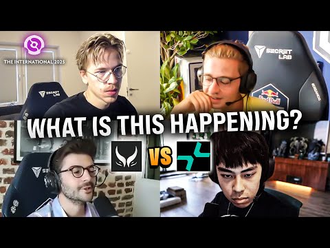 Ceb & the OG SQUAD react to the most shocking UB series in TI 2025!