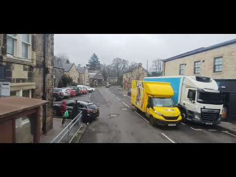 Front Seat View: X14 Thropton-Newcastle 7545/YX17 NNU