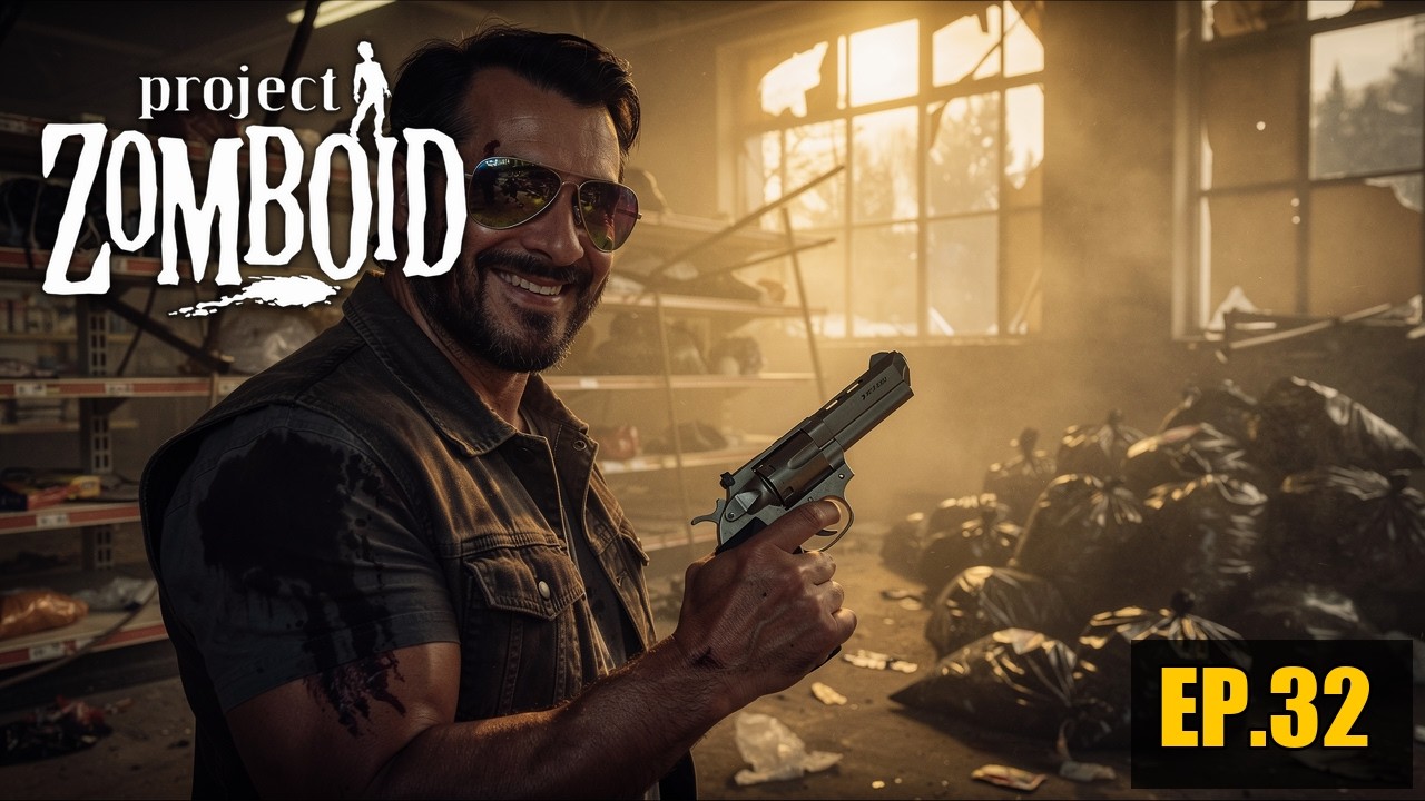 PROJECT ZOMBOID EP.32 "Nuevo rey con gafas y Magnum"