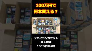 ファミコンソフト100万円で何本買えたと思う？