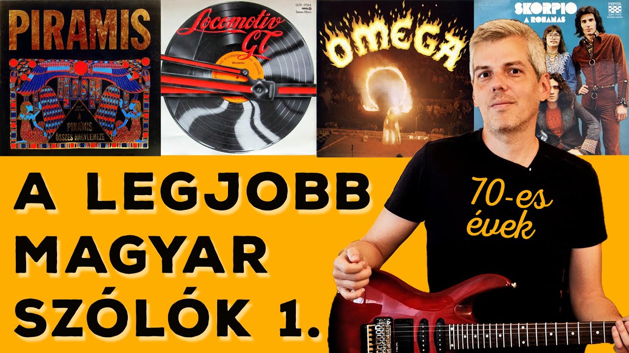 A legjobb magyar gitárszólók 1. (70-es évek) | Szólómánia S05E01