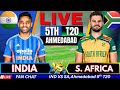 INDIA VS SOUTH AFRICA 5th T20I LIVE IND Vs SA Live Match Today Live Cricket Score Commentary