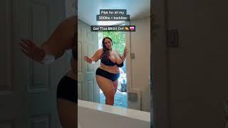 For my 300+ lbs baddies Get that bikini on #short #tiktok #viral #plussize #shorts #sexy