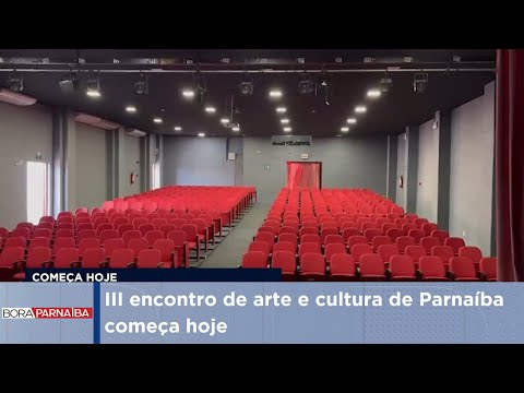 III encontro de arte e cultura de Parnaíba começa hoje