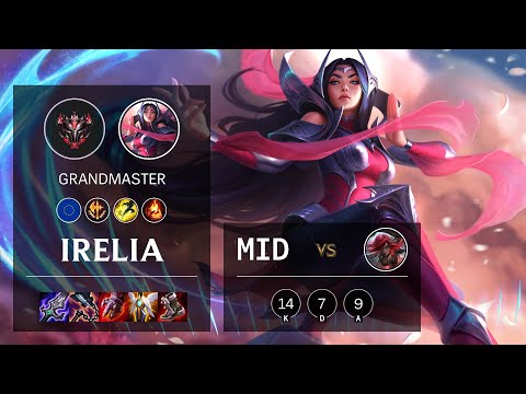 Irelia Mid vs Katarina - EUW Grandmaster Patch 11.2