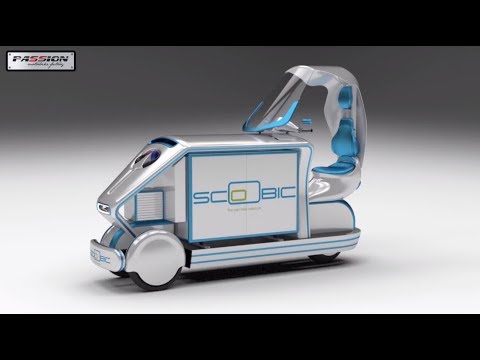 Scoobic, un vehículo eléctrico 4.0 diseñado para el transporte