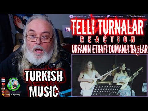 Telli Turnalar Reaction - Urfanın Etrafı Dumanlı Dağlar - First Time Hearing - Requested