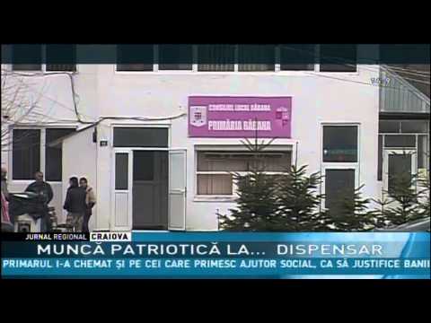 Muncă patriotică la dispensar