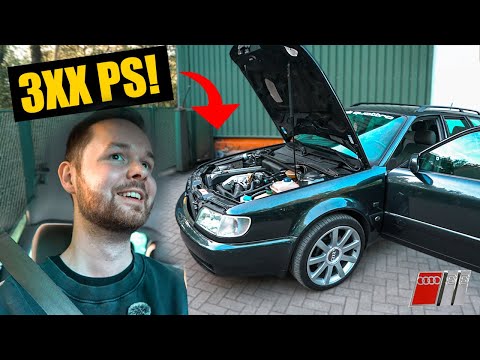 FIRST test drive in the Audi 5-cylinder Turbo with RS2 Step! (in love)