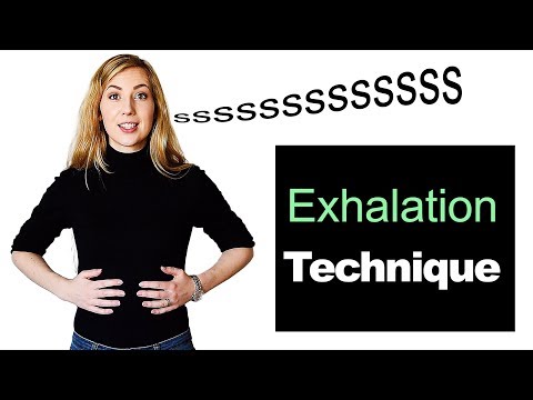 How To Breathe When You Sing: Exhalation
