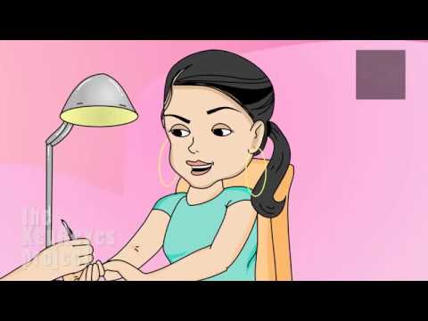 ENG SUB] アンジュラー・ジョンソン「ネイルサロン」アニメ漫画 ([ENG SUB] Anjelah Johnson "Nail Salon" Animated Cartoon)