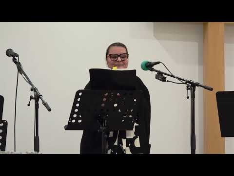 Cântare veche cum se cânta mai demult, cântă sora Ileana Sabau la biserica Emanuel din Aschaffenburg