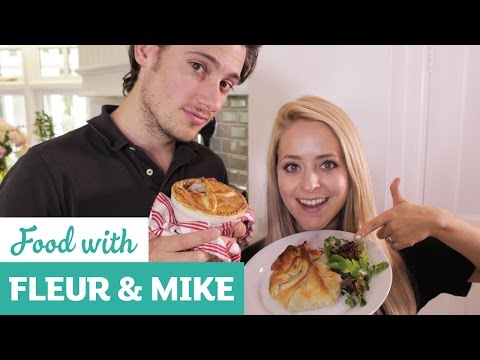 Pastry Special - Beef & Stout Pie And Veggie Filo Parcel | Fleur & Mike