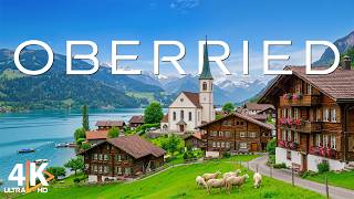 Oberried 4K 🇨🇭 Peaceful Swiss Village, Lake Brienz & Majestic Alps