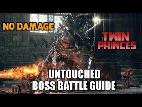 How To Defeat Twin Princes Untouched Dark Souls 3