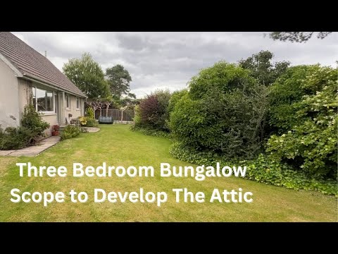 Bungalow con tre camere da letto nel villaggio di Brora, nelle Highlands - Possibilità di svilupp...