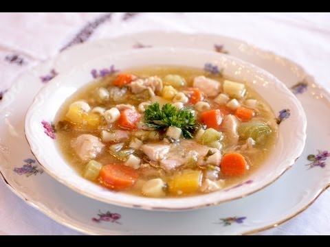 Skinny Chicken Vegetable Soup - a Recipe for Weight Loss and Fitness