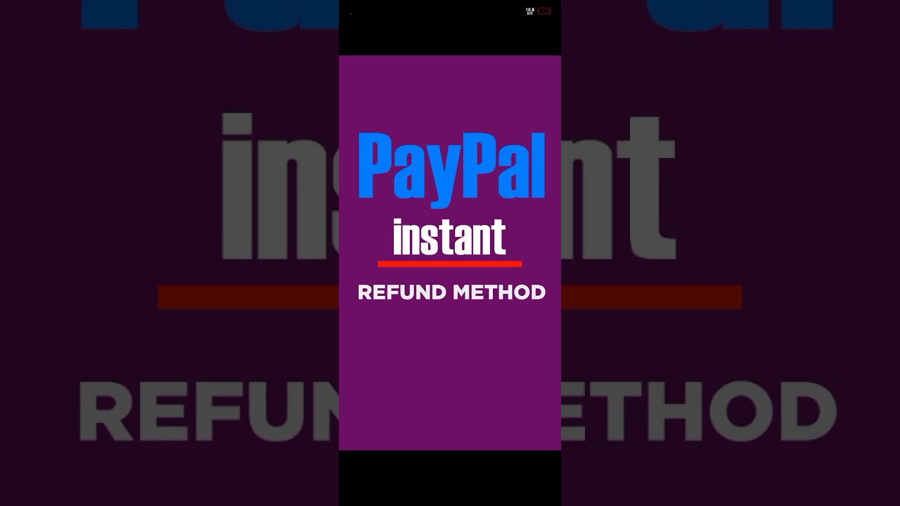 How to refund Money on Paypal