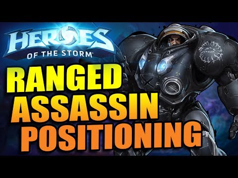 Ranged Assassin - POSITIONING GUIDE ft. Raynor // Heroes of the Storm