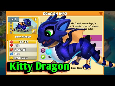 How much card pack will require for kitty Dragon
